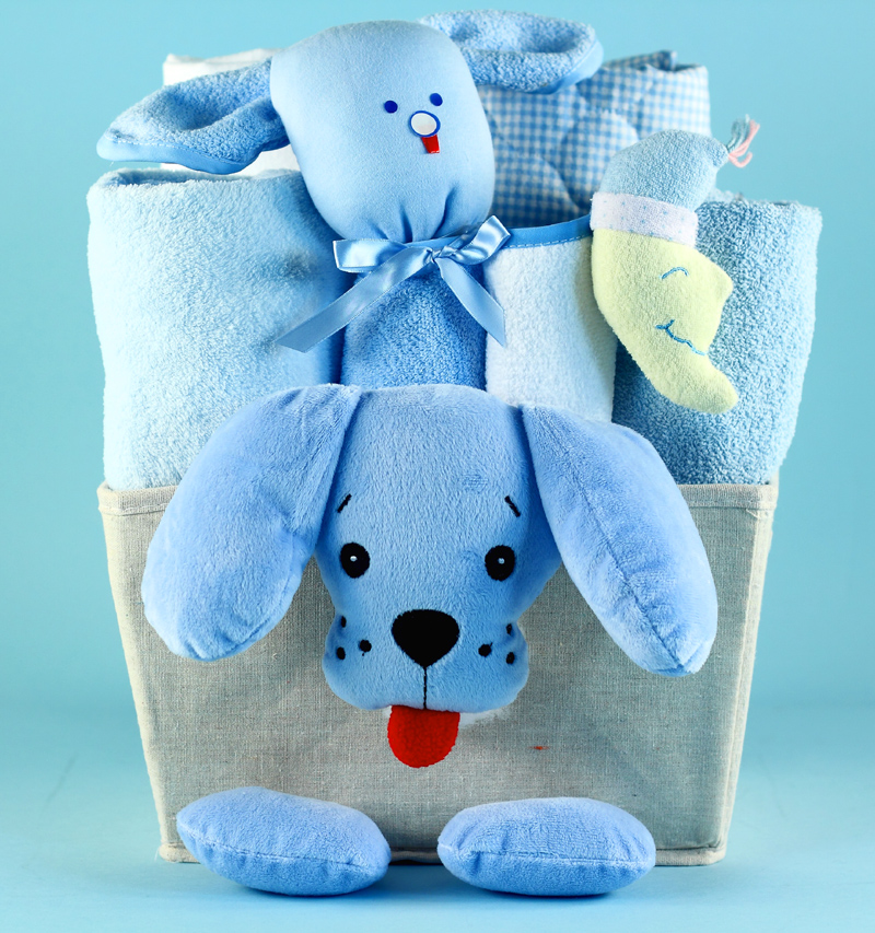 personalized baby gift basket