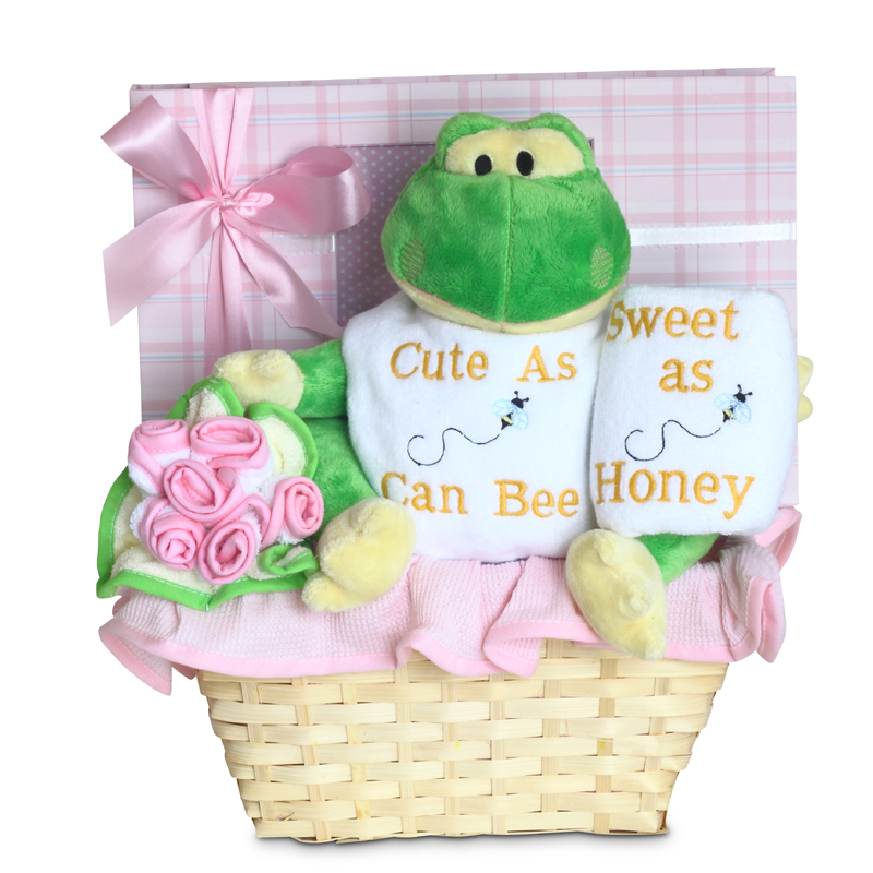 Cute As Can Bee Baby Gift Baskets By